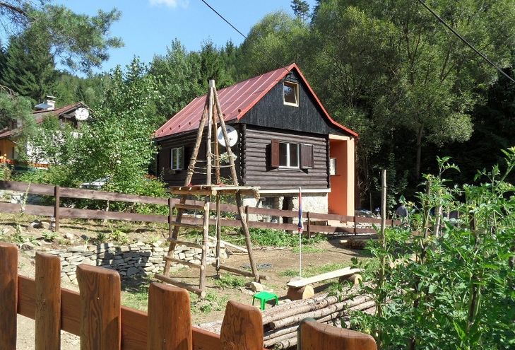 Rekonstrukce chaty - Košařiska 2013